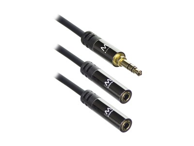 Ewent EW9236 2 x 3.5mm audio cable - 0,15 m