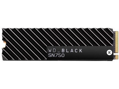 WD Black NVMe SSD SN750 met Heatsink - 500 GB