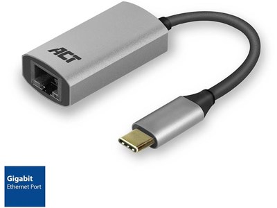 ACT USB-C- to Giga Ethernet adapter
