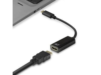 ACT USB-C to HDMI adapter - Black
