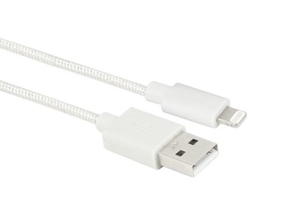 ACT USB to Lightning cable 1 m - White