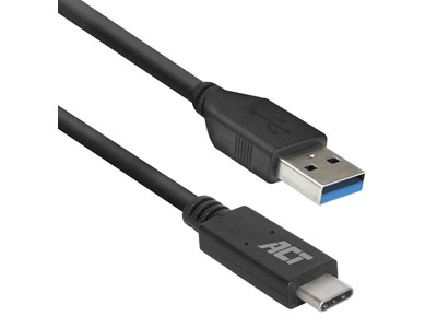 ACT USB-C to USB-A cable 1m - AC7416