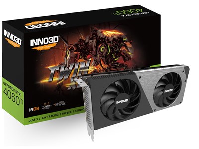 INNO3D GeForce RTX 4060Ti Twin X2 16GB
