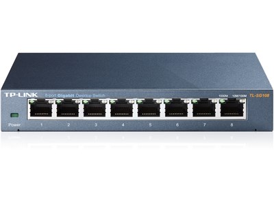 TP-LINK Gigabit Ethernet TL-SG108 - 8 ports