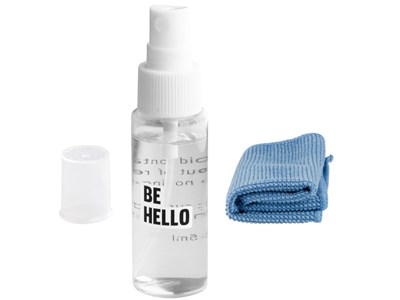 BE HELLO Cleaning kit with Spray and Cloth