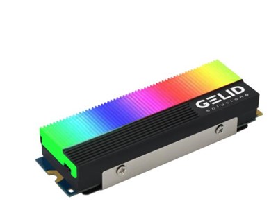 Gelid Solutions GLINT ARGB M.2 SSD Cooler - M2-RGB-01