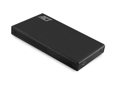 ACT storage drive enclosure  2.5&quot; HDD/SSD - Black